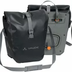 Vaude Aqua Front Elektrofahrrad Vorderradtasche Paar 10 Vaude Aqua Front Elektrofahrrad Vorderradtasche Paar -E-Bike Zubehör Verkaufsladen Vaude Aqua Front Elektrofahrrad black Vorder Rueckseite neu