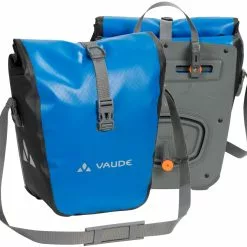 Vaude Aqua Front Elektrofahrrad Vorderradtasche Paar 12 Vaude Aqua Front Elektrofahrrad Vorderradtasche Paar -E-Bike Zubehör Verkaufsladen Vaude Aqua Front Elektrofahrrad blue Vorder Rueckseite neu