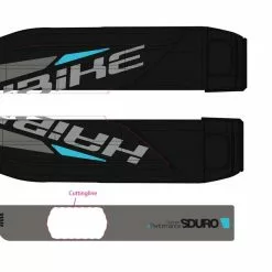 Aufkleber HAIBIKE Sduro Für Yamaha-Akku 2015 -E-Bike Zubehör Verkaufsladen aufkleber haibike fuer yamaha akku e bike lemongruen lila rechts 3 0