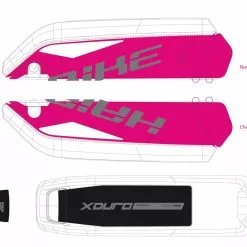 Aufkleber HAIBIKE Xduro Für Bosch-Akku 2014 / 2015 / 2016 / 2017 -E-Bike Zubehör Verkaufsladen aufkleber haibike xduro fuer bosch akku