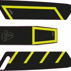 Aufkleber KTM Macina 2015 -E-Bike Zubehör Verkaufsladen aufkleber ktm macina 2015 schwarz gelb