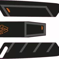 Aufkleber KTM Macina 2015 -E-Bike Zubehör Verkaufsladen aufkleber ktm macina 2015 schwarz grau