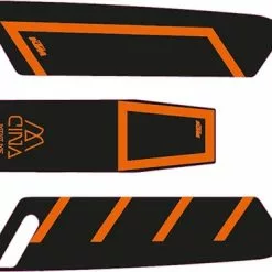 Aufkleber KTM Macina 2015 -E-Bike Zubehör Verkaufsladen aufkleber ktm macina 2015 schwarz orange