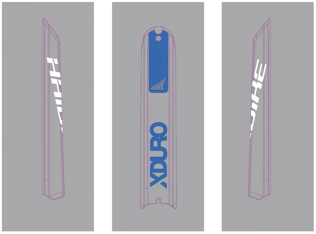 Aufkleber HAIBIKE Sduro/Xduro 2018 Für Bosch Akkuskidplate 1 Aufkleber HAIBIKE Sduro/Xduro 2018 Für Bosch Akkuskidplate