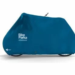 BikeParka Fahrradabdeckung STASH -E-Bike Zubehör Verkaufsladen bike parka fahrradabdeckung stash blau