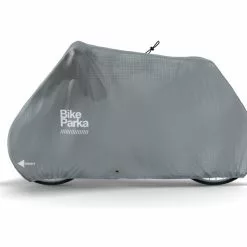 BikeParka Fahrradabdeckung STASH -E-Bike Zubehör Verkaufsladen bike parka fahrradabdeckung stash grau