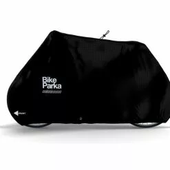 BikeParka Fahrradabdeckung STASH -E-Bike Zubehör Verkaufsladen bike parka fahrradabdeckung stash schwarz