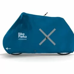 BikeParka Fahrradabdeckung URBAN -E-Bike Zubehör Verkaufsladen bike parka fahrradabdeckung urban blau