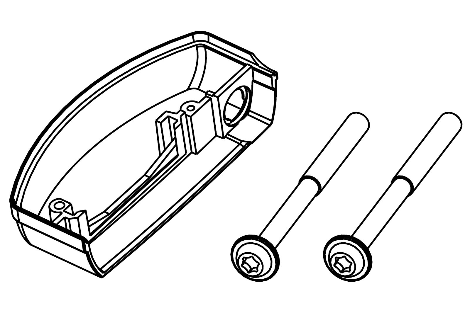 Bosch EBike Gepäckträgerakku Schließzylinder Deckel - Classic 1 Bosch EBike Gepäckträgerakku Schließzylinder Deckel - Classic