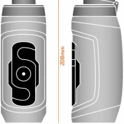 Fidlock Twist Single Bottle 590 Ersatz-Trinkflasche Transparent Schwarz 8 Fidlock Twist Single Bottle 590 Ersatz-Trinkflasche Transparent Schwarz -E-Bike Zubehör Verkaufsladen fidlock single bottle 590 ml abmessung