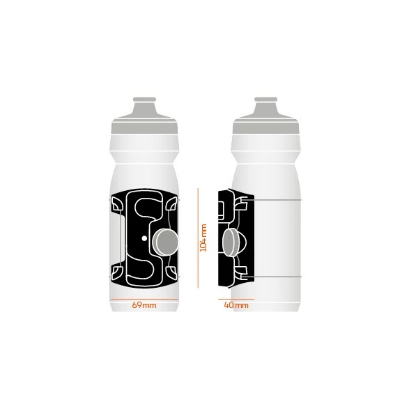 Fidlock Twist Uni Connector Flaschenhalter 2 Fidlock Twist Uni Connector Flaschenhalter – Bild 2