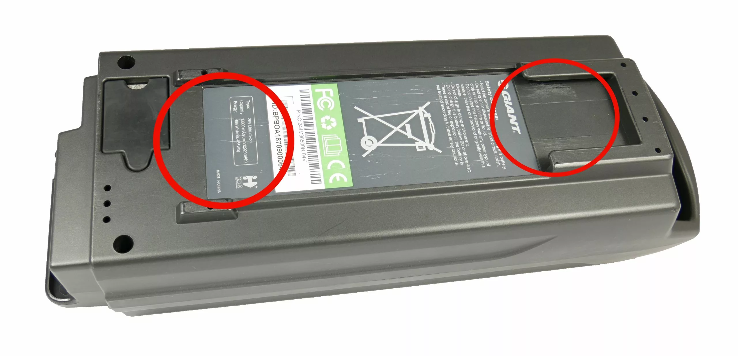 Pre-owned - Giant EnergyPak Rear Carrier Battery 500 Wh 5 Pin 2 Pre-owned - Giant EnergyPak Rear Carrier Battery 500 Wh 5 Pin – Bild 2