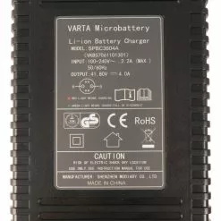 GO Swiss Drive Ladegerät Für Varta Akku 4 A -E-Bike Zubehör Verkaufsladen go swiss drive ladegeraet varta akku rueckseite scaled