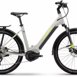 Haibike Trekking 6 - 2022 -E-Bike Zubehör Verkaufsladen haibike trekking 6 step through grey 2022