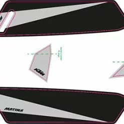 Aufkleber KTM Macina 2017 -E-Bike Zubehör Verkaufsladen ktm 2017e bike aufkleber grau matt schwarz matt