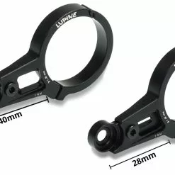 Lupine SL F Flexmount Aluminiumhalter 31.8mm -E-Bike Zubehör Verkaufsladen lupine sl f flexmount verstellbare armlaenge scaled