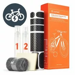 Luxshield Lackschutzfolie E-Bike Universal -E-Bike Zubehör Verkaufsladen luxshield lackschutzfolie ebike universal set carbon