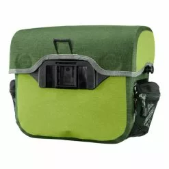 Ortlieb Ultimate Six Plus 7L Lenkertasche -E-Bike Zubehör Verkaufsladen ortlieb ultimate six plus 7 liter kiwi moss green rueckseite klickfix aufnahme