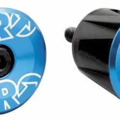 Titelseite -E-Bike Zubehör Verkaufsladen pro lenkerendkappen blau