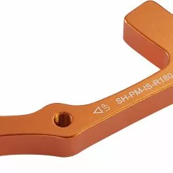 Reverse Components REVERSE Bremsscheibenadapter IS-PM 180 Shimano HR -E-Bike Zubehör Verkaufsladen reverse bremsscheibenadapter is pm 180 shimano hr orange