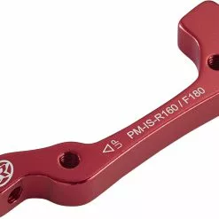 Reverse Components REVERSE Bremsscheibenadapter IS-PM 180 VR+160 HR -E-Bike Zubehör Verkaufsladen reverse bremsscheibenadapter is pm 180 vrplus160 hr orange