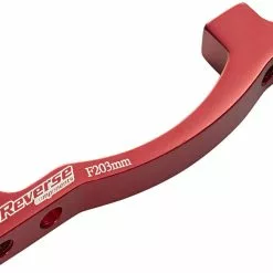 Reverse Components REVERSE Bremsscheibenadapter PM-PM 203 VR 14 Reverse Components REVERSE Bremsscheibenadapter PM-PM 203 VR -E-Bike Zubehör Verkaufsladen reverse bremsscheibenadapter pm pm 203 vr rot