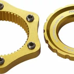 Reverse Components REVERSE Centerlock Adapter -E-Bike Zubehör Verkaufsladen reverse centerlock adapter gold