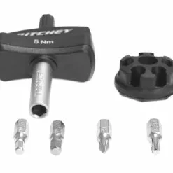 Ritchey Torque Key Drehmomentschlüssel Mit Verschiedenen Bits -E-Bike Zubehör Verkaufsladen ritchey torqkey drehmomentschluessel 5nm innensechskant kreuz torx 3 scaled