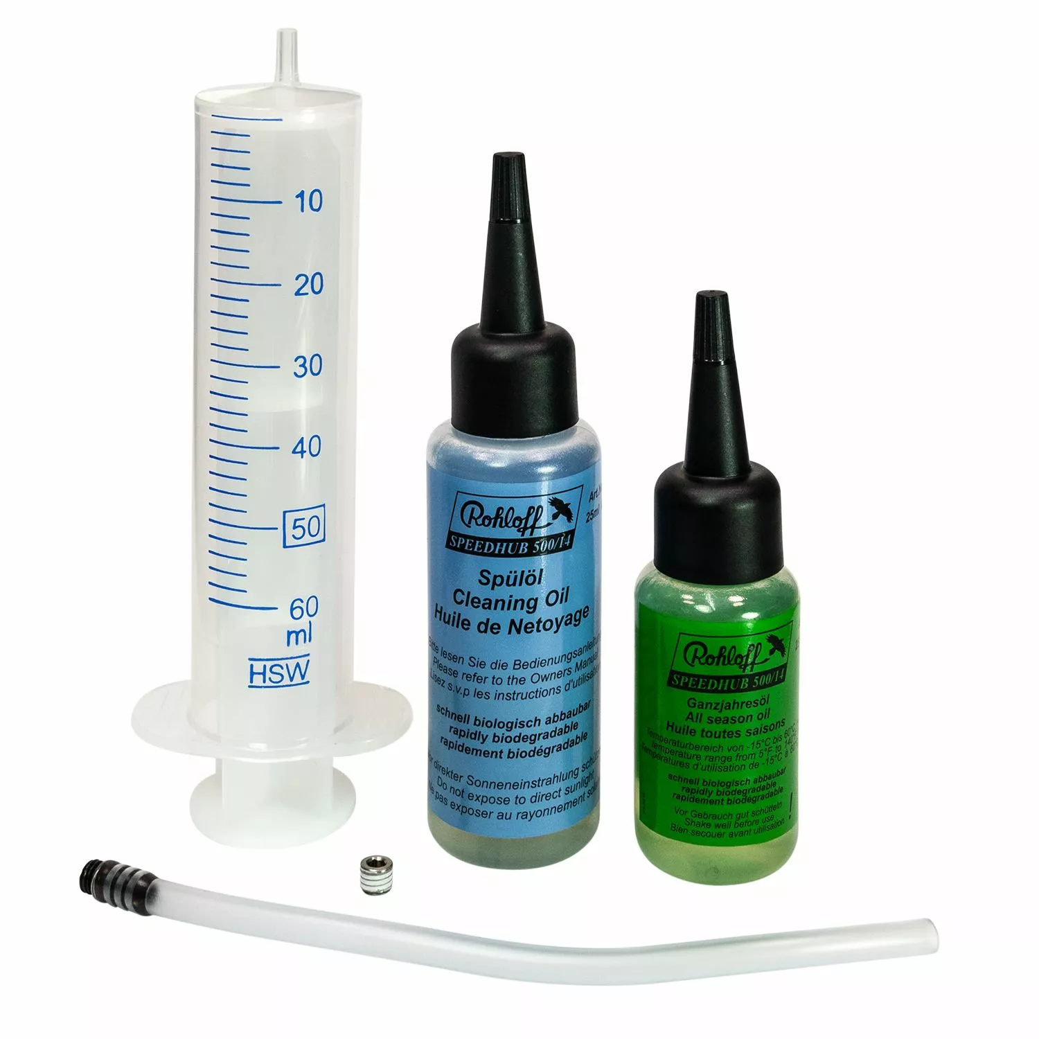 Rohloff Ölwechselset Komplett 1 Rohloff Ölwechselset Komplett