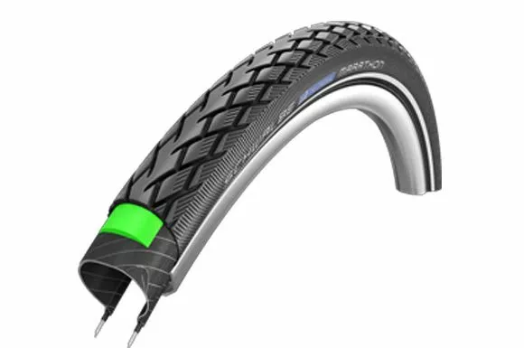 Schwalbe Marathon GreenGuard 28" Reflex Drahtreifen 1 Schwalbe Marathon GreenGuard 28" Reflex Drahtreifen