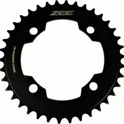 Shimano Zee Kettenblatt Aluminium Schwarz 38 Zähne 104mm