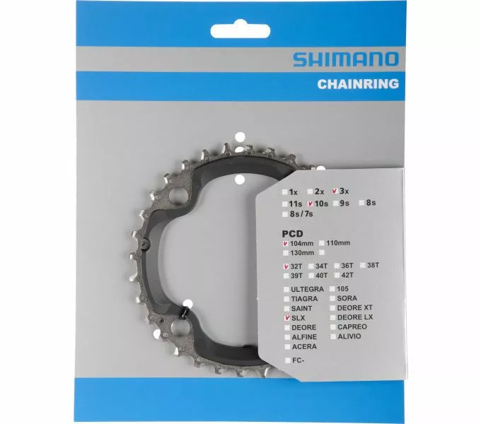 Shimano Kettenblatt SLX FC-M670 32 Zähne 1 Shimano Kettenblatt SLX FC-M670 32 Zähne