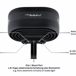 Supernova M99 PRO 2 Frontlicht - E-45 7 Supernova M99 PRO 2 Frontlicht - E-45 -E-Bike Zubehör Verkaufsladen supernova m99 pro 2 anschluesse