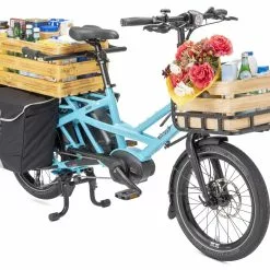 TERN "Captain´s Chair" Sitzbank -E-Bike Zubehör Verkaufsladen tern mit captain chair voll beladen scaled