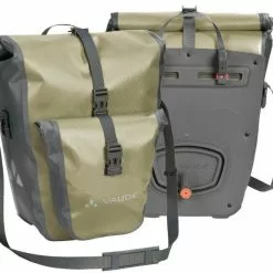 Vaude Aqua Back Plus E-Bike Hinterradtasche Paar -E-Bike Zubehör Verkaufsladen vaude aqua back plus gepaecktraegertasche fango grau