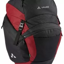Vaude OnTour Back Hinterradtasche Paar 22 Vaude OnTour Back Hinterradtasche Paar -E-Bike Zubehör Verkaufsladen vaude ontour back black carmine rueckseite