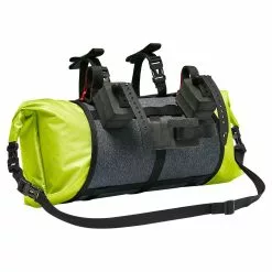 Vaude Trailfront II Bikepacking Lenkertasche -E-Bike Zubehör Verkaufsladen vaude trailfront 2 bikepacking lenkertasche gruen hinten