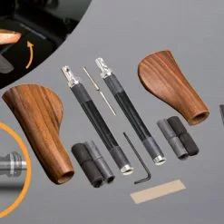 Velospring Fahrradgriff Sen Comfort - Gefedert -E-Bike Zubehör Verkaufsladen velospring fahrradgriff sen comfort gekuerzt links