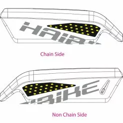 Aufkleber HAIBIKE SDURO Für Bosch-Akku 2018 -E-Bike Zubehör Verkaufsladen zitrone schwarz glaenzendYo9tZzlwHU4mk